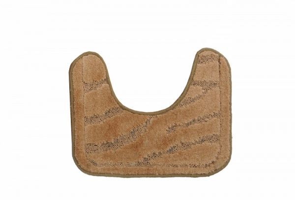 Коврик 50х40,(14мм) под унитаз,светло-коричневый,Декотекс