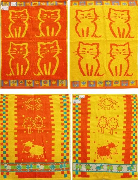 ДМ-полотенце детское махровое, 50*70