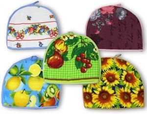 Грелка на чайник вафельная, арт.020,Авиком