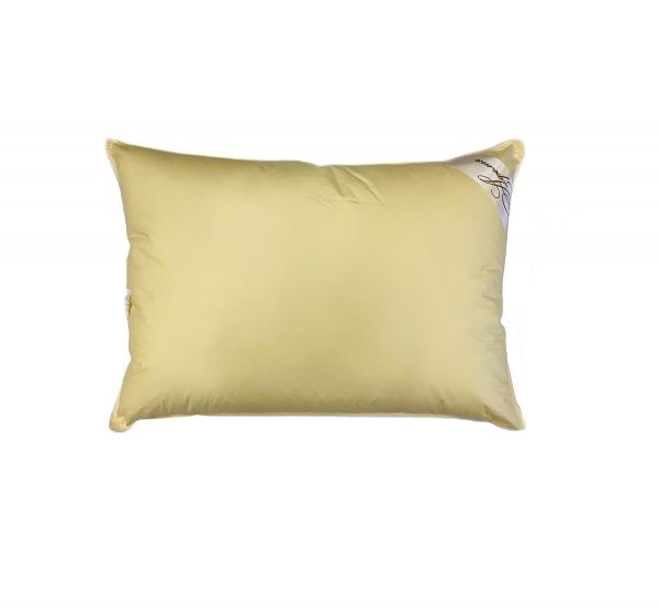 Подушка "Лебяжий пух" "Афелия", 50х70, чехол батист, цв. сливочный