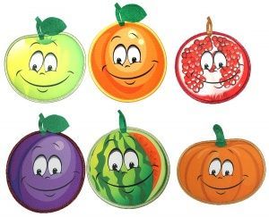 Прихватка "Овощи-Фрукты" фотопечать, арт 013 ГРАНД