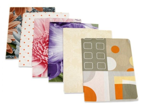 Простыня 2,0 сп (175х214) поплин набивной ,ц/кр