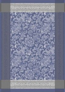 Полотенце 50х70 "Корсика ", жаккард, цв.светло серый, т. синий , хлопок 100%,арт 07С-39ЯК