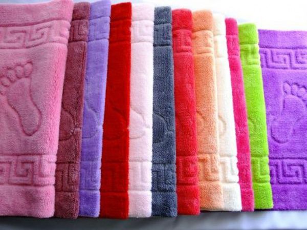 Коврик на резиновой основе цветной, 46х66, Турция