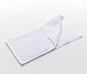 Салфетка махровая 30х30 белая пл.380 гр