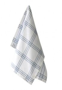 Полотенце кухонное "Флай",размер 40х60см, цвет голубой, жаккард, Вологда