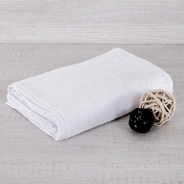 Полотенце махровое 40х70 белый 430 гр.Туркмения