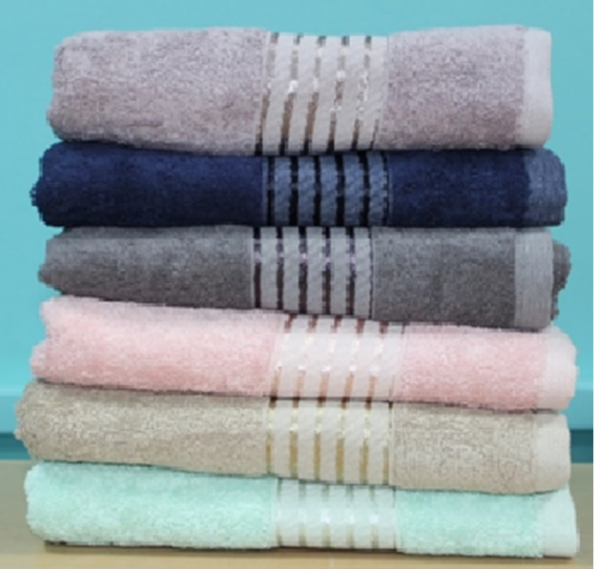 Полотенце махровое SILVA 70х140, пудровый, пл-ть 500 гр., Турция