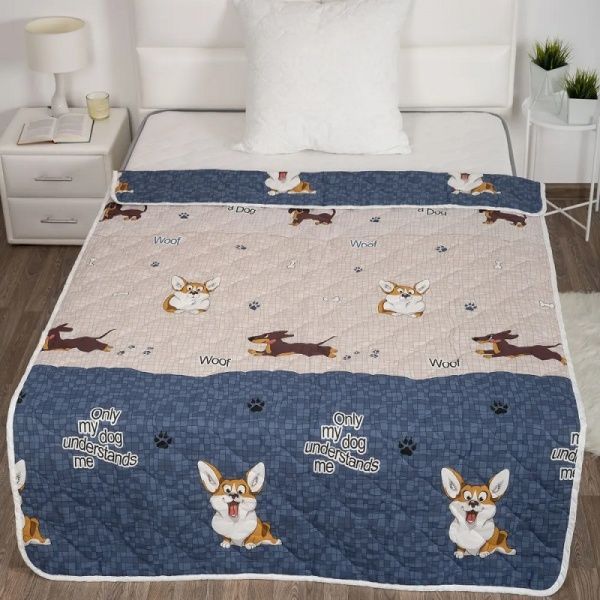 Покрывало стеганое "Классик", 150х215см., бязь, рис. Френдс,"Миланика"