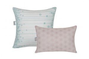 Подушка "Лебяжий пух.  DELICATE TOUCH, 50х70  чехол mikrofine "GoldTex"