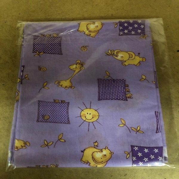 Простыня 1,5 сп, бязь набивная, (150х215) ,ц/кр.пл,140 г/м2 детский рисунок