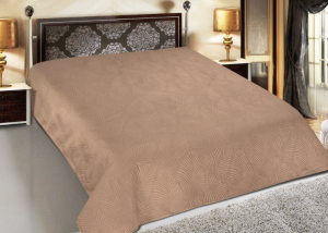 Покрывало стеганое 225х250, "Листопад", полиэстер, цв. 03