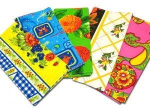 Шуя, Полотенце вафельное набивное 45х100 , пл.165 г/м2