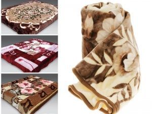 Плед акрил односл. облег., 150х200, пл 484 г/м2, Смун,Китай