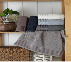 Полотенце махровое SILVER 50х90, кофейный, пл-ть 500 гр., Турция