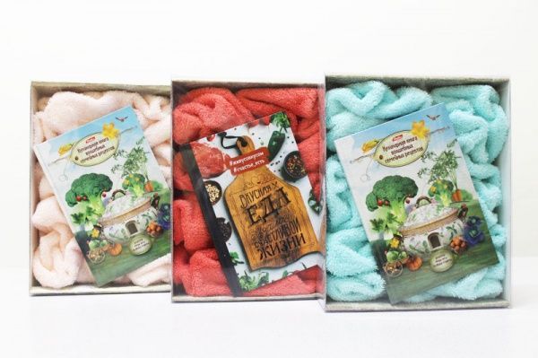 Коплект подарочный "Шеф повар" (пол-це 50*90, запис.книжка)
