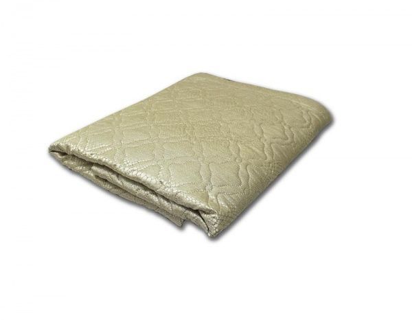 Покрывало стег. 240х240 однотонное "Ультрастеп" Livia (Орбис бежевый)