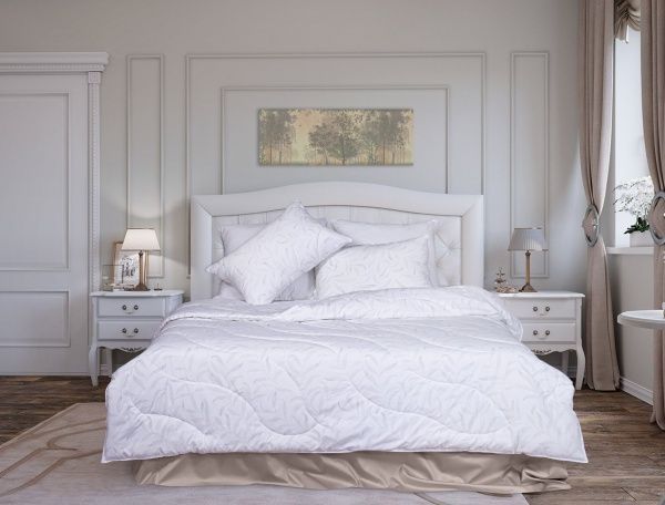 Одеяло "Лебяхий пух" 172х205, ткань brushed-твилл, рис. Гармония, плот. 200г/м2