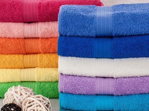 Полотенце махровое 70х140, цв. бирюзовый, 430 гр.Туркмения Б