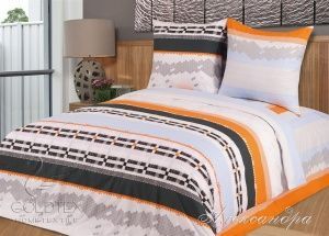 Постельное белье поплин 1,5 сп., Александра "ГолдТекс"