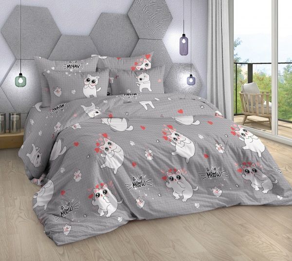 Постельное белье  бязь наб, детский рис.1,5 сп., Феликс, "Миланика"